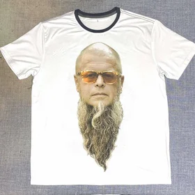 Футболки с полной запечаткой: БГ голова